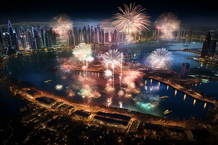 Silvester in Abu Dhabi