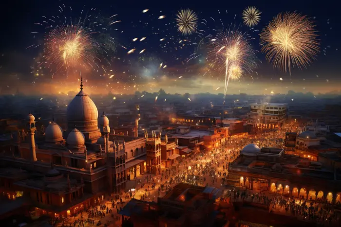 Silvester in Agra