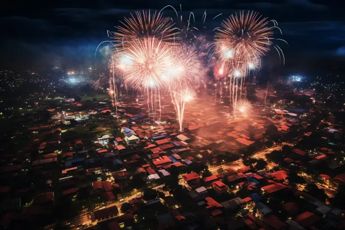 Silvester in Banjarmasin