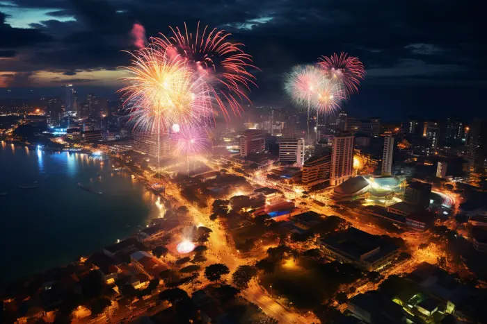 Silvester in Colombo