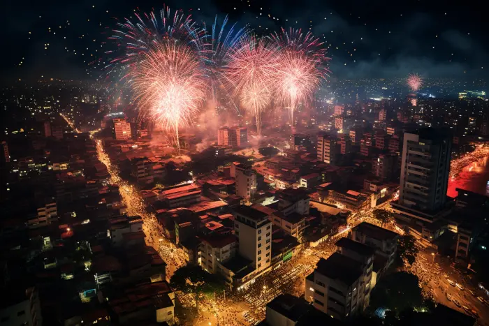 Silvester in Dhaka