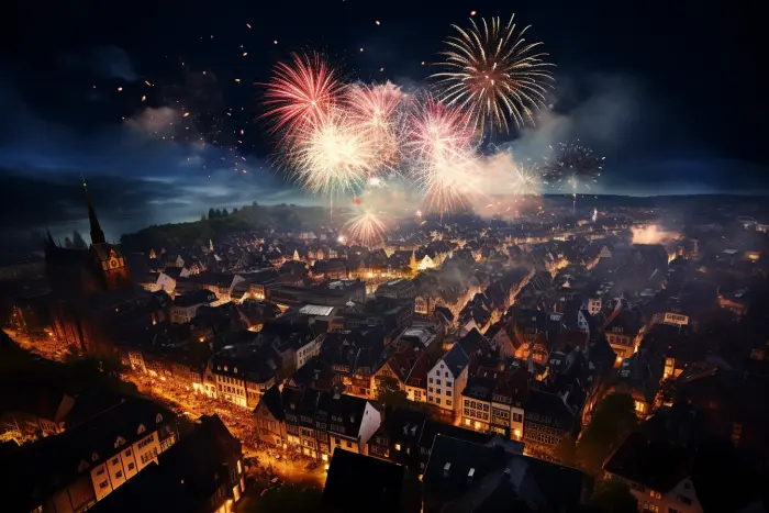 Silvester in Düdelingen