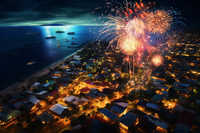 Silvester in Ebeye