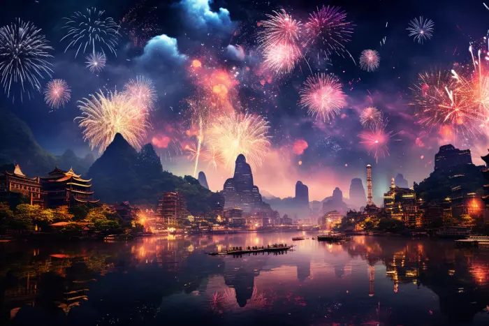 Silvester in Guilin