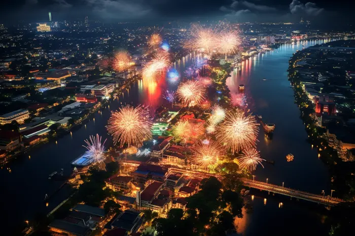 Silvester in Ho-Chi-Minh-Stadt