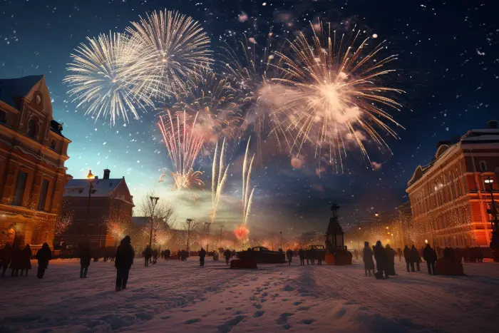 Silvester in Irkutsk