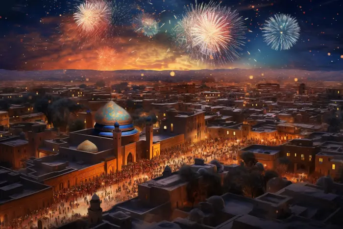 Silvester in Isfahan