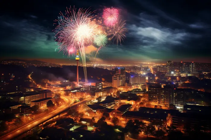 Silvester in Johannesburg