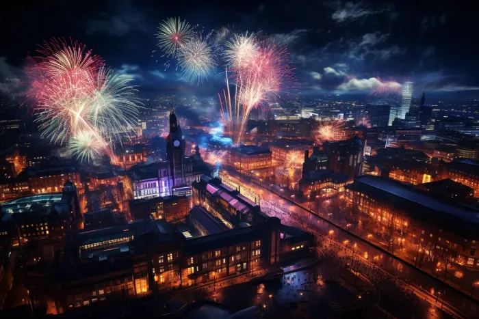 Silvester in Manchester