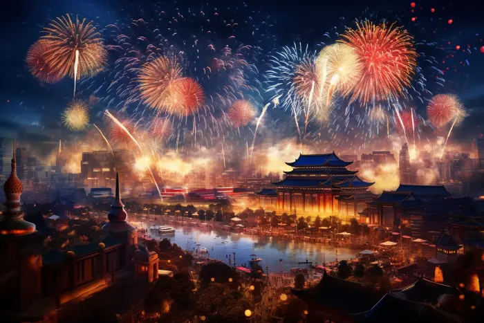 Silvester in Peking