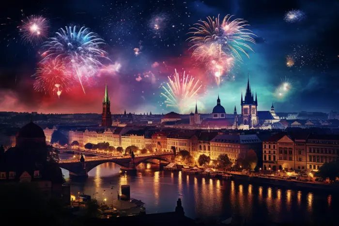 Silvester in Prag