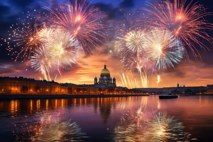 Silvester in Sankt Petersburg