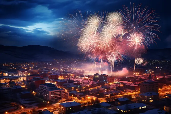 Silvester in Ulan-Ude