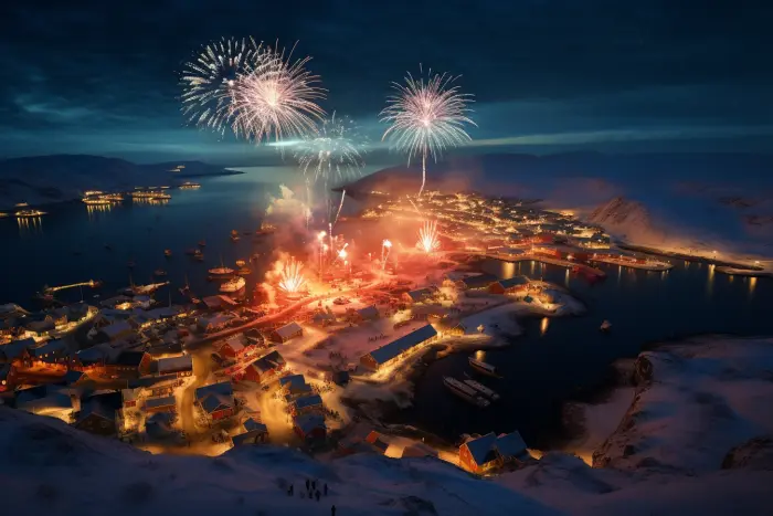 Silvester in Upernavik