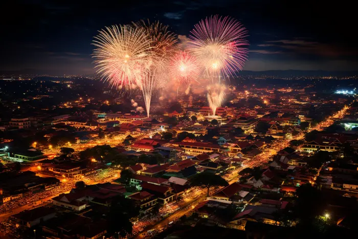 Silvester in Vientiane