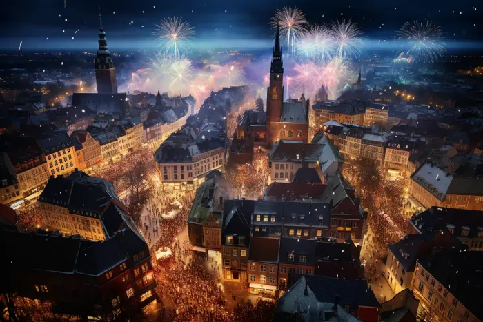 Silvester in Warschau