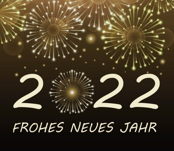 2022 Frohes neues Jahr