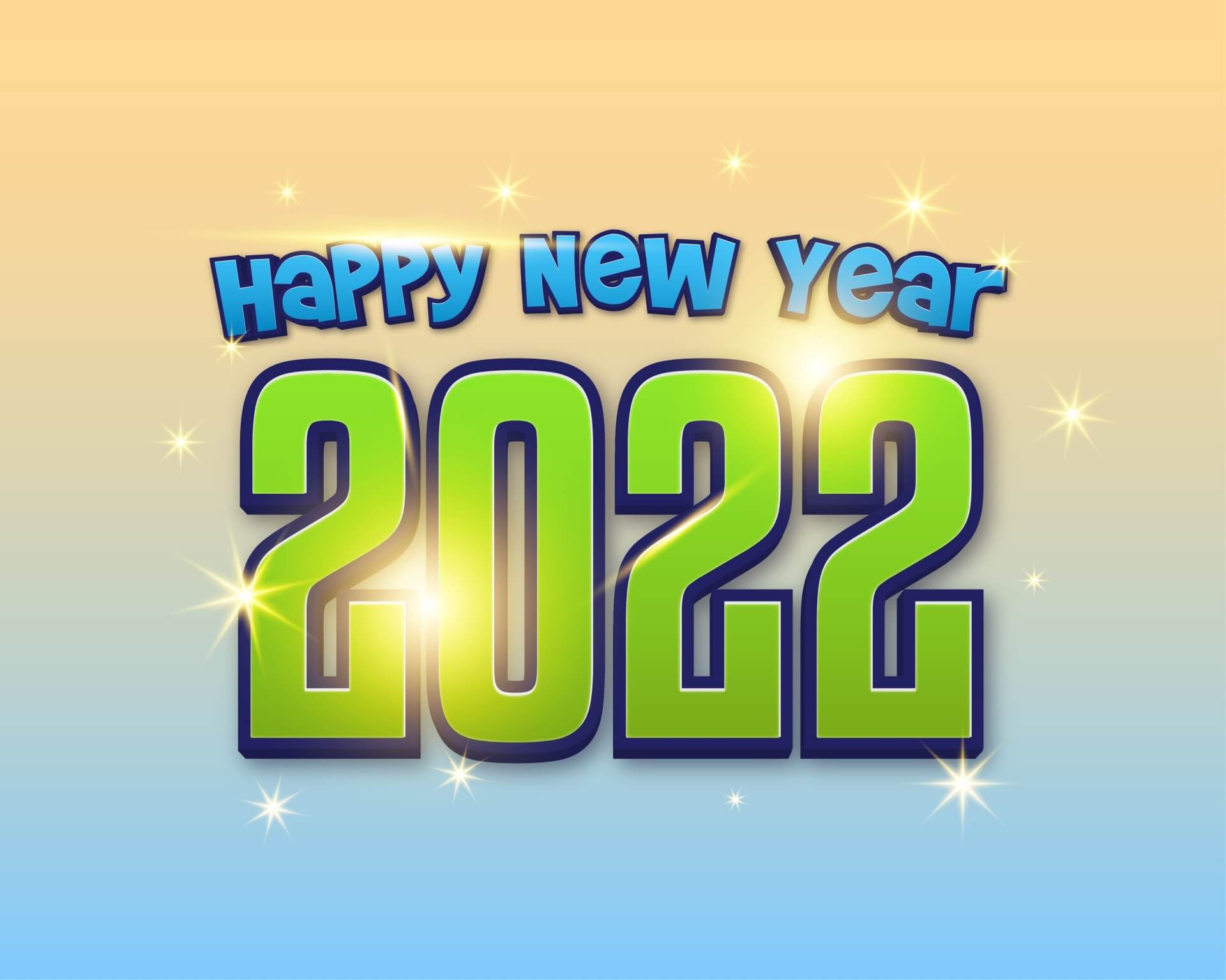 Happy New Year Grafik 2022