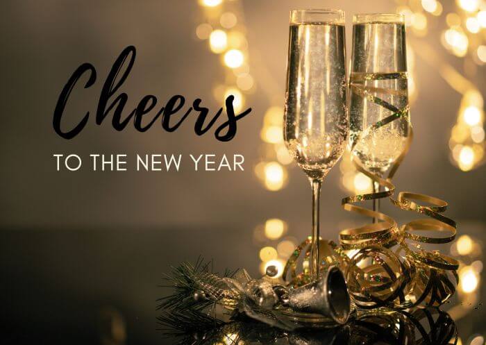 Cheers to the happy new Year