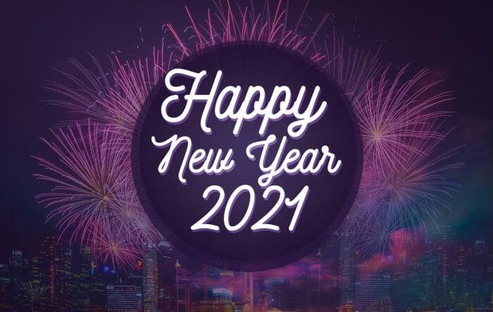 Happy new Year 2021