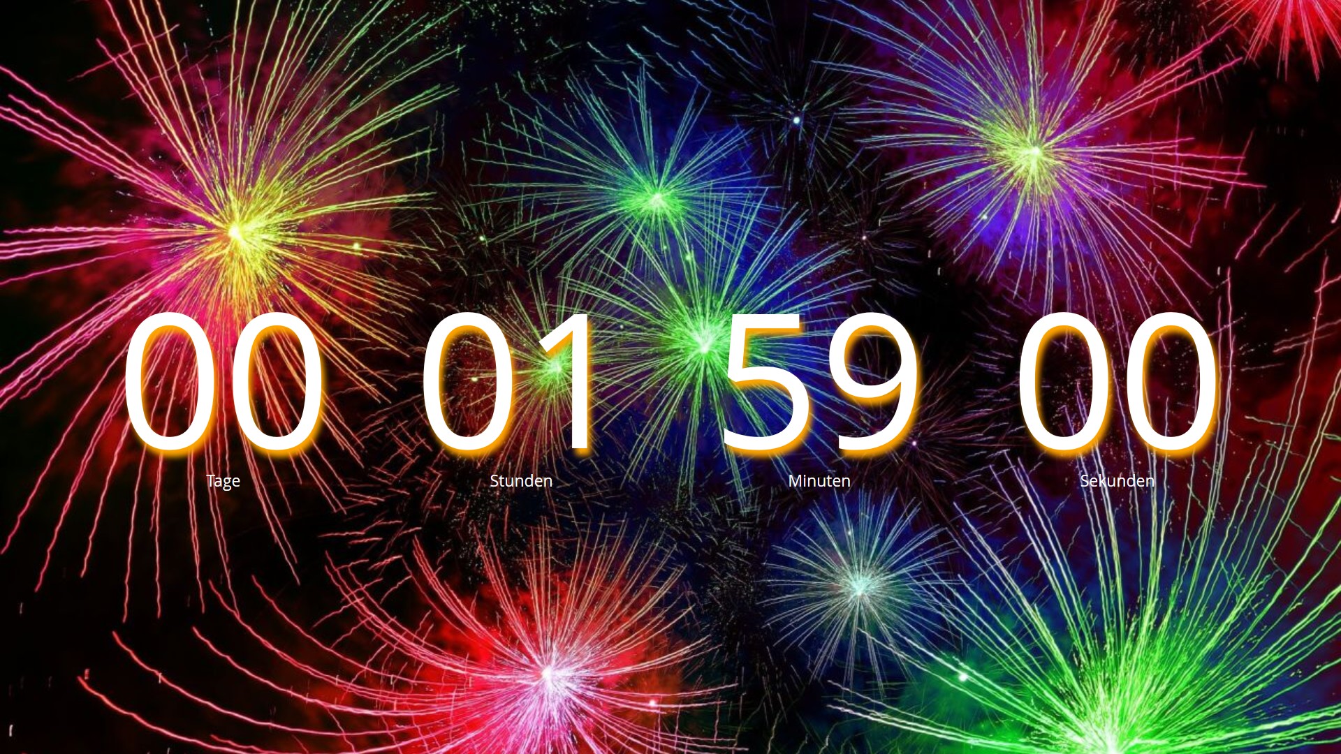 Silvester 2021 Countdown
